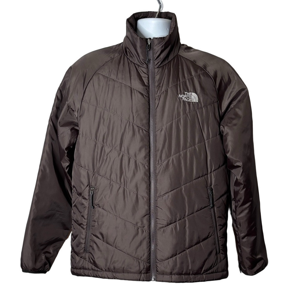 The North Face Men's Brown Puffer Jacket, medium